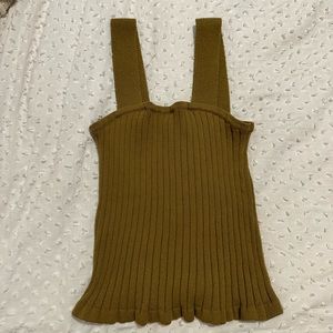 madewell sweater tank